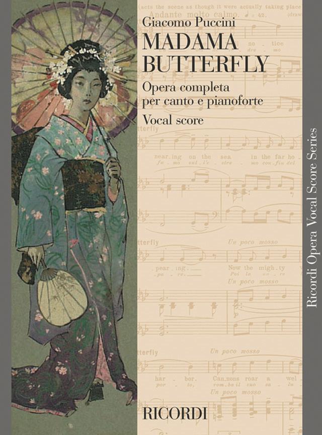 Madame Butterfly - Testo Cantato In Italiano-Inglese - árie pro zpěv a klavír